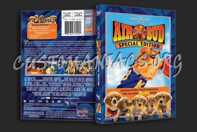 Air Bud dvd cover