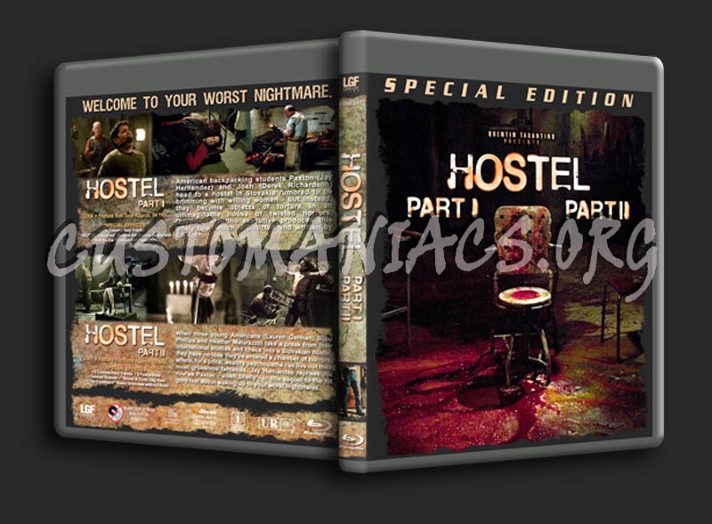 Hostel Double Feature blu-ray cover