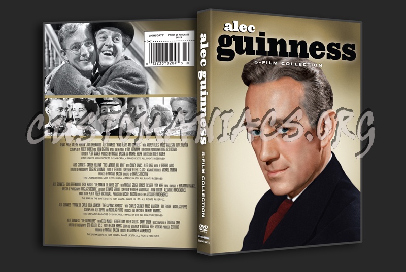 Alec Guinness 5-film collection dvd cover