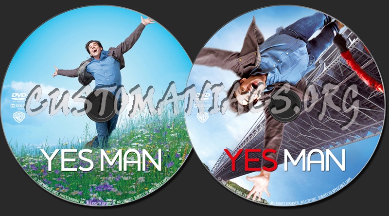 Yes Man dvd label