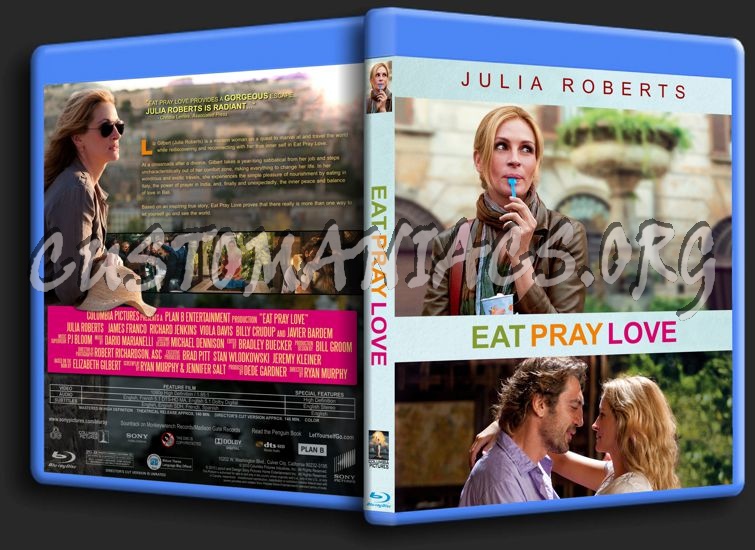 Eat Pray Love blu-ray cover