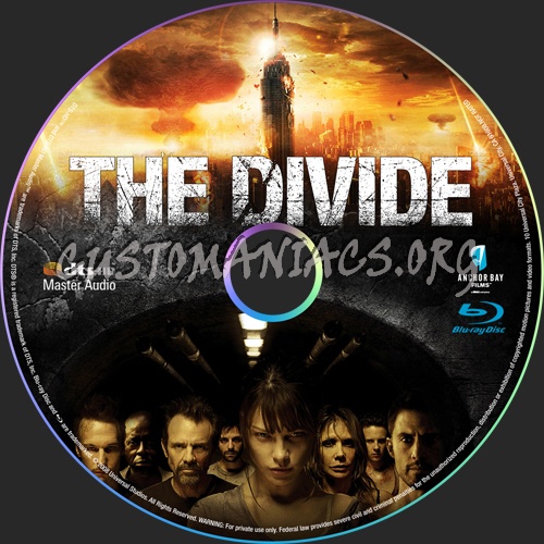 The Divide blu-ray label