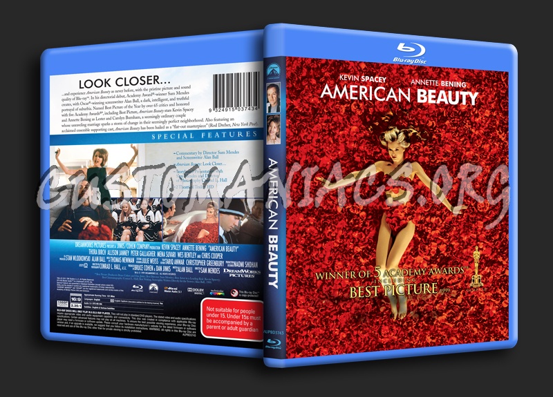 American Beauty blu-ray cover