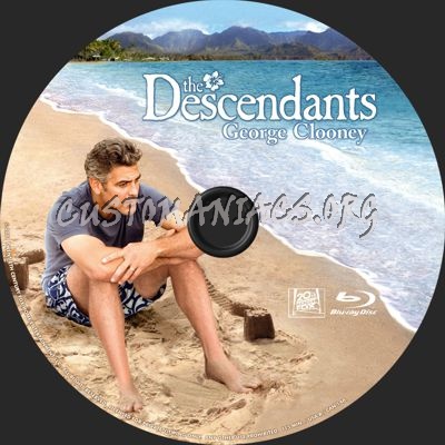 The Descendants blu-ray label