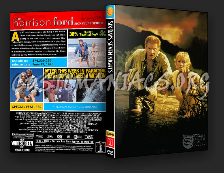Six Days Seven Nights dvd cover