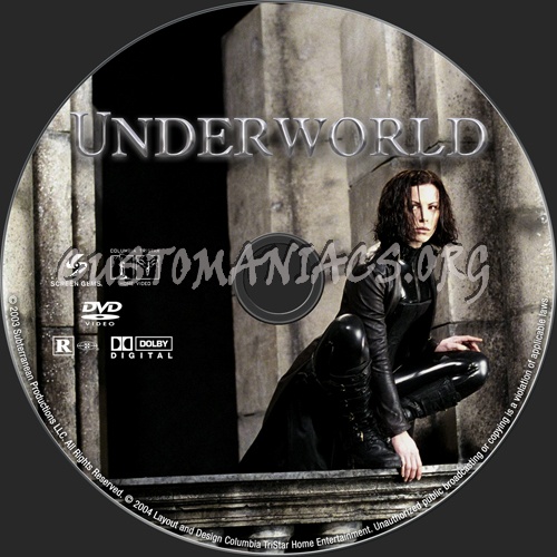 Underworld dvd label