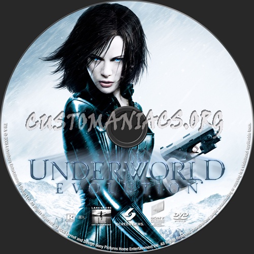 Underworld Evolution dvd label