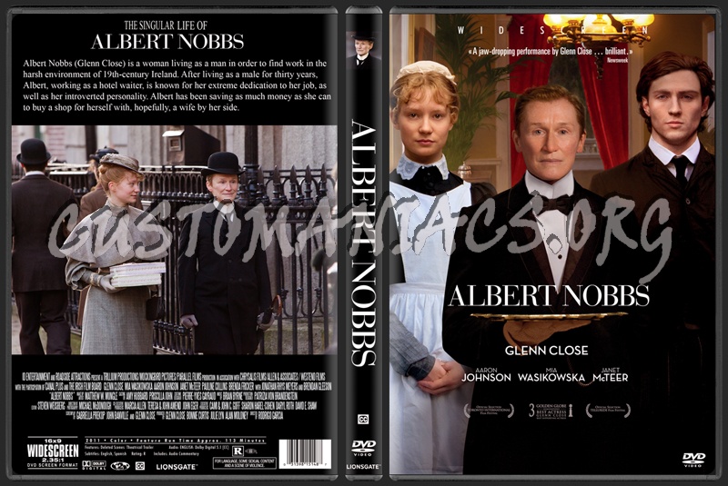 Albert Nobbs dvd cover