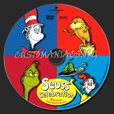 Dr. Seuss Seuss Celebration dvd label