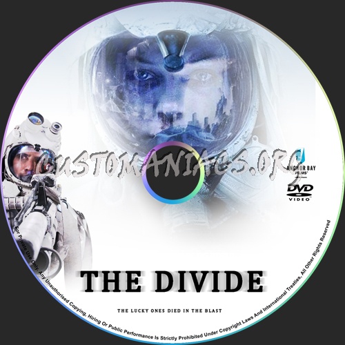 The Divide dvd label