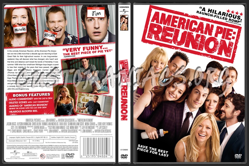 American Pie: Reunion dvd cover