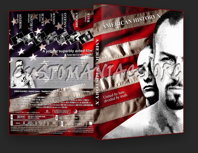 American History X dvd cover