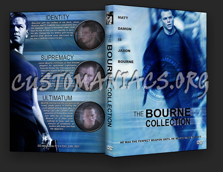 The Bourne Collection dvd cover