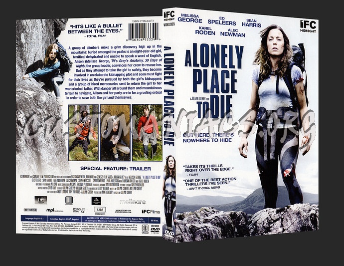 A Lonely Place To Die dvd cover