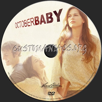 October Baby dvd label