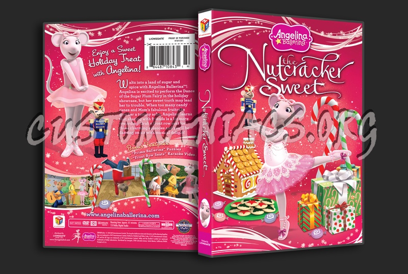 Angelina Ballerina: The Nutcracker Sweet dvd cover