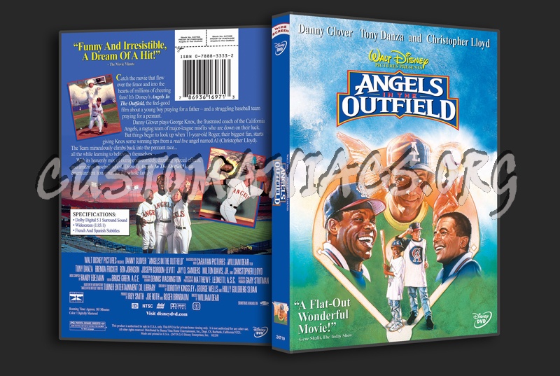 Angels in the Outfield dvd cover