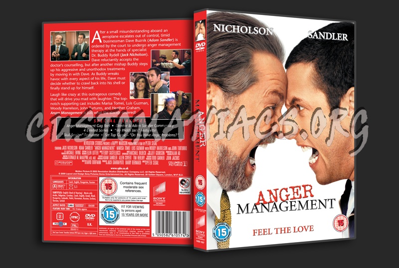 Anger Management dvd cover