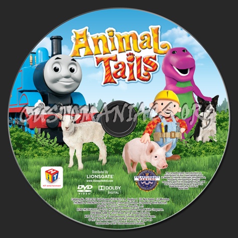 Animal Tails dvd label - DVD Covers & Labels by Customaniacs, id: 163699  free download highres dvd label