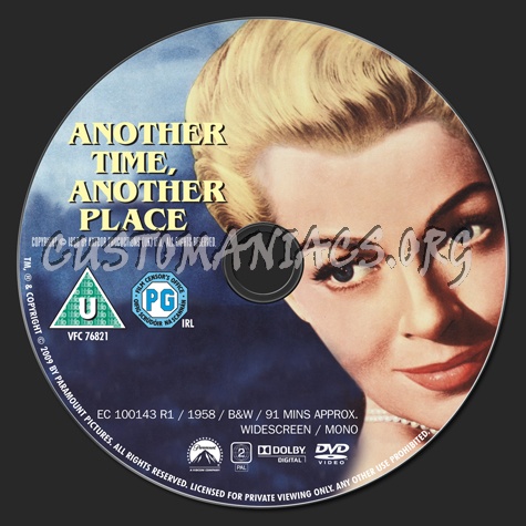 Another Time, Another Place dvd label