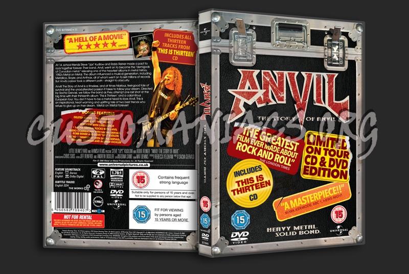 Anvil: The Story of Anvil dvd cover