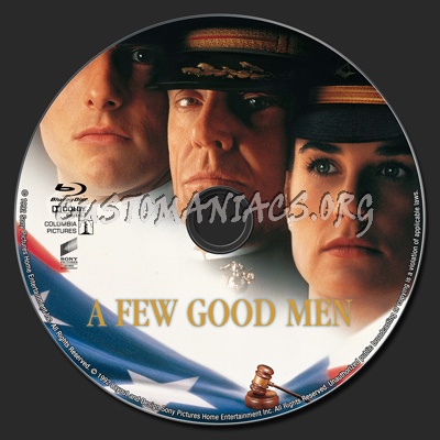 A Few Good Men blu-ray label