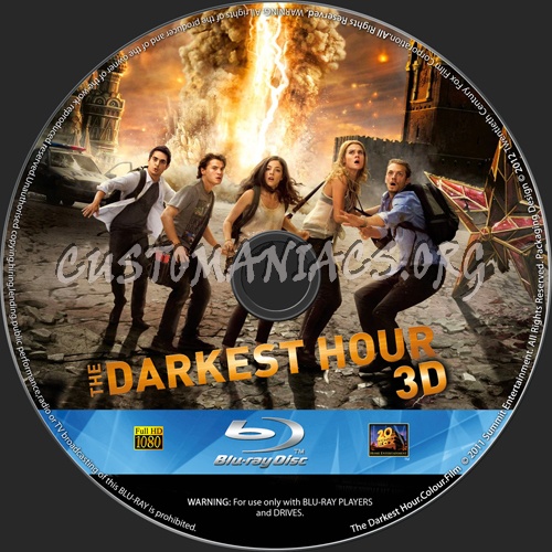 The Darkest Hour blu-ray label