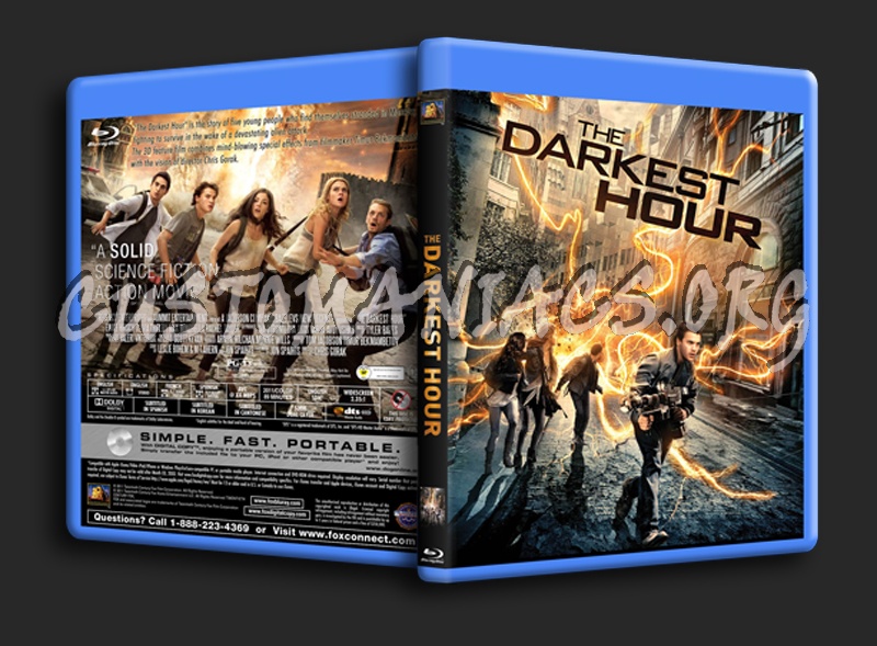 The Darkest Hour blu-ray cover