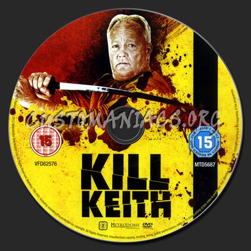 Kill Keith dvd label
