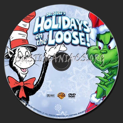 Dr. Seuss Holidays on the Loose! dvd label