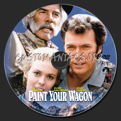 Paint Your Wagon dvd label