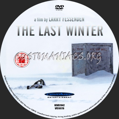 The Last Winter dvd label