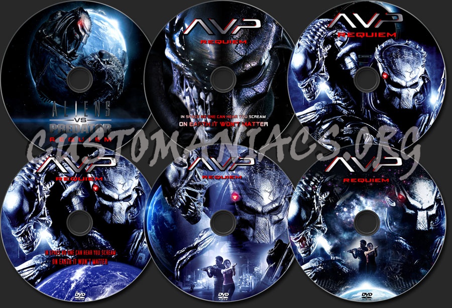 Aliens vs. Predator - Requiem dvd label