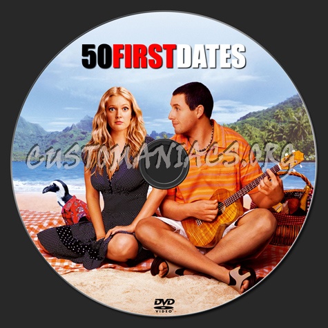 50 First Dates dvd label