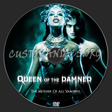 Queen Of The Damned dvd label