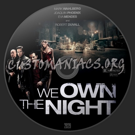 We Own The Night dvd label