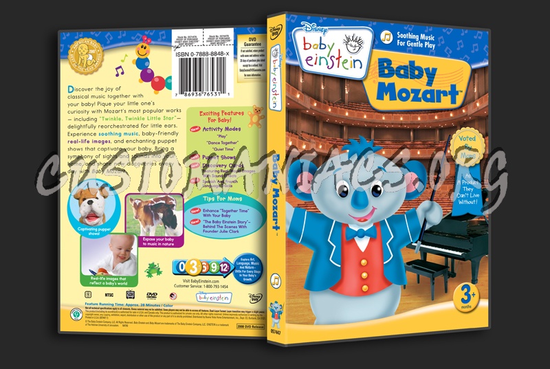 Baby Einstein: Baby Mozart dvd cover