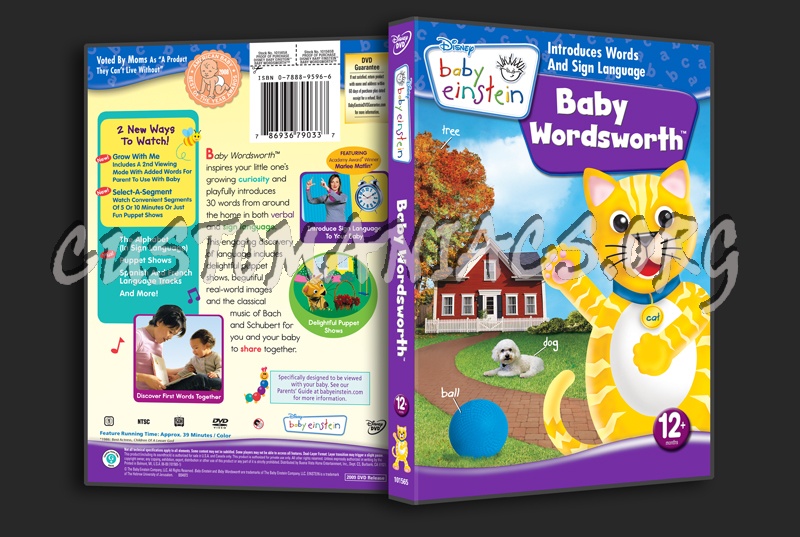 Baby Einstein Baby Wordsworth Dvd Cover Dvd Covers Labels By Customaniacs Id 1636 Free Download Highres Dvd Cover