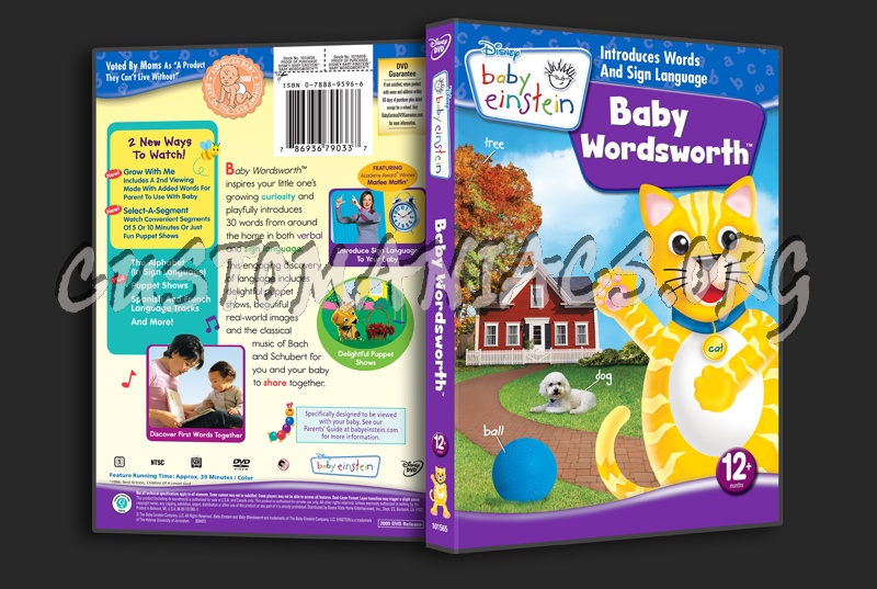 Baby Einstein Baby Wordsworth dvd cover