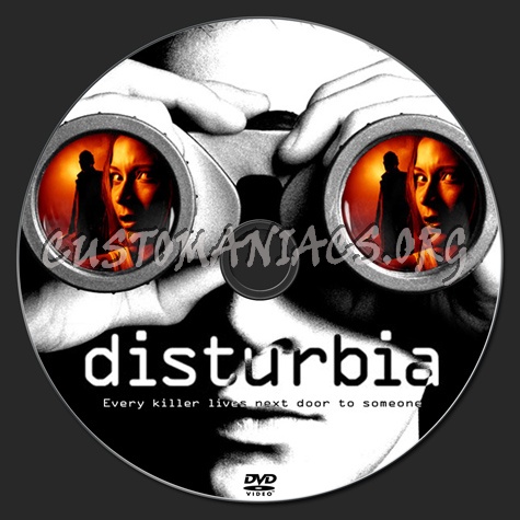 Disturbia dvd label