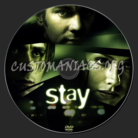 Stay dvd label