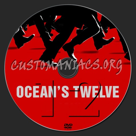 Ocean's Twelve dvd label