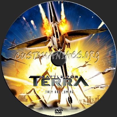 Battle for Terra dvd label