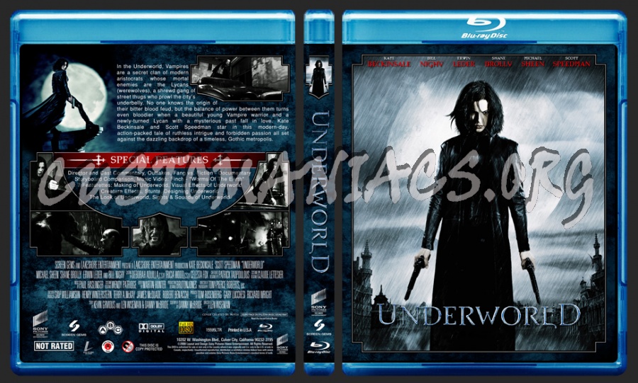 Underworld blu-ray cover