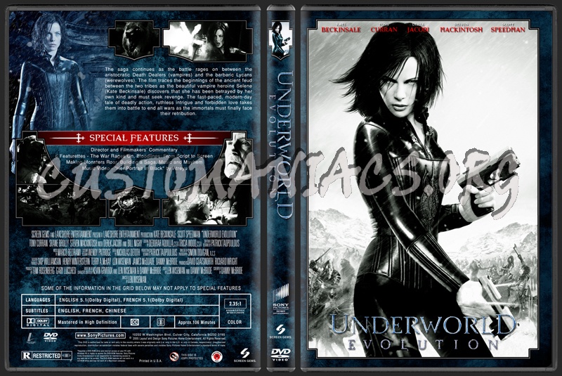 Underworld Evolution dvd cover