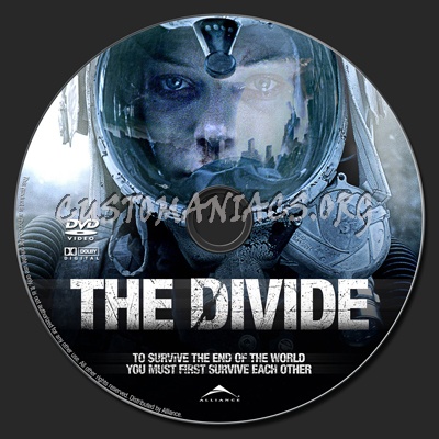 The Divide dvd label