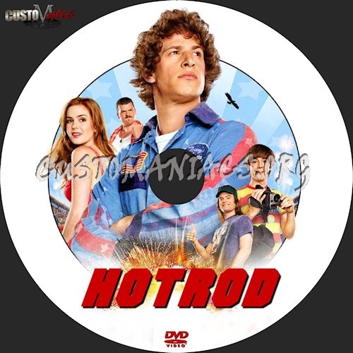 Hot Rod dvd label
