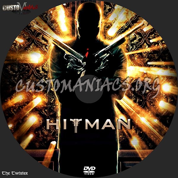 HitMan dvd label
