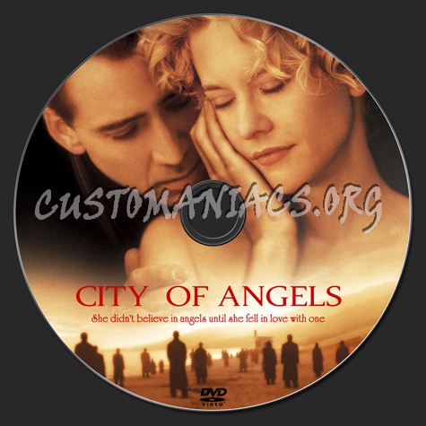 City Of Angels dvd label