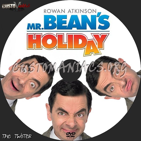 Mr. Bean's Holiday dvd label
